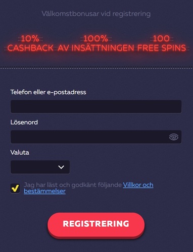Registrering
